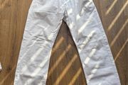 Levis jeans white denim