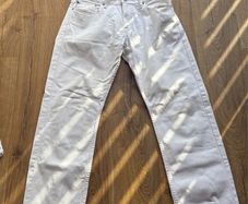 Levis jeans white denim