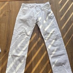 Levis jeans white denim