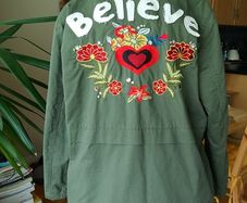 Military Style Jacket Size Uk 14