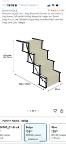 Premium dog stairs