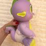 Hasbro My Little Pony So Soft Newborn Spike The Dragon 2011 Talking approx. 20 cm. Used Dirty Please see photos Image 9