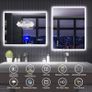 LED Illuminated Bathroom Mirror anti fog and Bluetooth Image 6