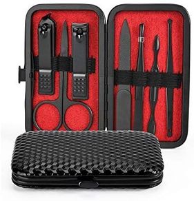 7pcs/set Stainless Steel Manicure Nail Clippers Cutter Pedicure