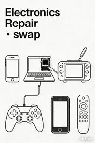Small Electronics Repair for Swapping