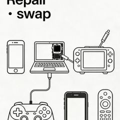 Small Electronics Repair for Swapping
