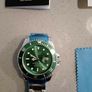 Lige submariner watch green face Image 3