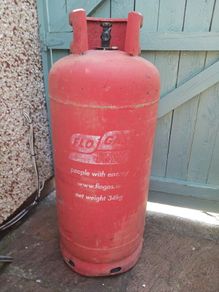 Propane gas cylinder
