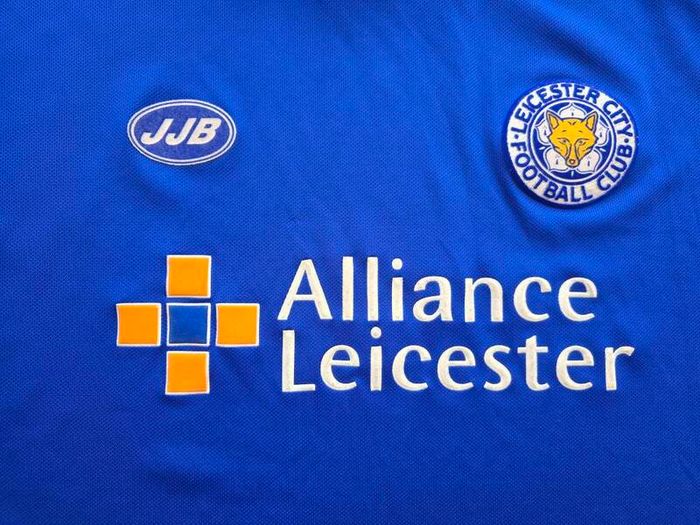 Leicester City Football 2005-2006 Men's JJB Home Jersey Size Large