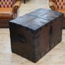 Antique Iron-Bound Oak Trunk / Valuables Chest, c.1780-1820 Image 6