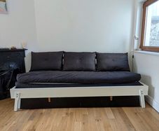 IKEA solid wooden sofa bed for sale, PS 2012