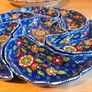 Turkish Hand-Painted Ceramic Meze or Tapas Serving Set HANDMADE 8 Piece RRP230 Image 5