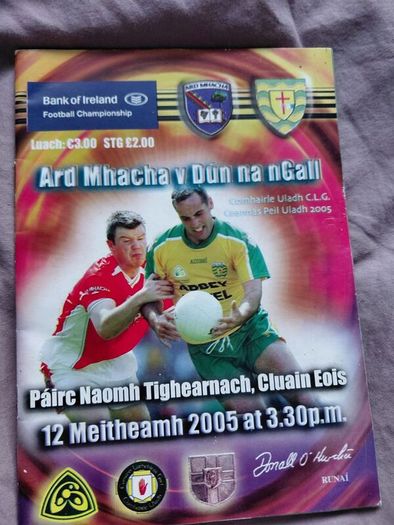 Ulster GAA Programme Bundle