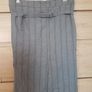 High waisted business look skirt slit at front size s NEVER WORN Image 2