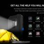 IP68 Waterproof Android 11 Rugged Smartphone 5.5'' HD+ Display 4GB+32GB Helio A22 NFC 4000mAh Mobile Phone Image 2