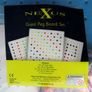Nexus Giant 10x10 Pegboard Set with Pegs Cards & Instructions in Original Case Image 3