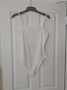 NEW River Island White Bodysuit