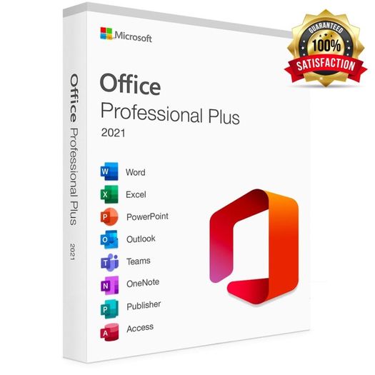 Lifetime Microsoft Office 2021 Professional Plus Retail Digital License Key