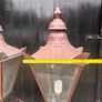 Pair of Kilbride Cast Iron & Copper Outdoor Lanterns Image 5