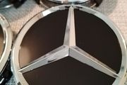 Brand New Mercedes Alloy Wheel Center Caps 75mm x4