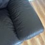 leather sofa and chair Image 2