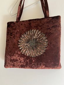 New Brown/ Bronze Evening Bag
