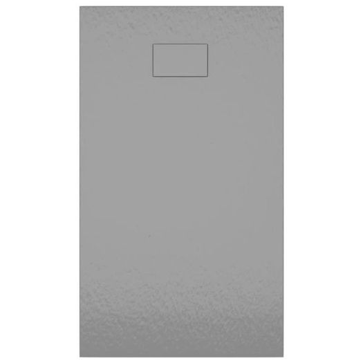 Shower Base Tray SMC Grey 120x70 cm