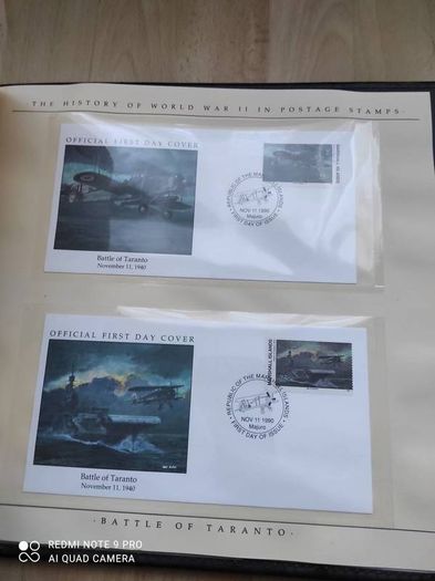 The History of World War II in the postage stamps