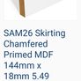 20 Lenghts New 5.4m x 18mm x 144 mm L skirting Image 3