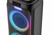 Bluetooth Trolley Speaker with LED light &amp; 2 x 8" Woofers