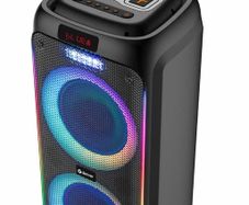 Bluetooth Trolley Speaker with LED light & 2 x 8" Woofers