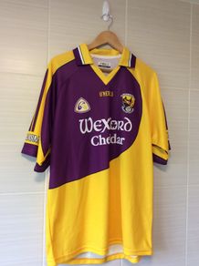 Wexford GAA Jersey. Official Oneills Wexford Mens Home County Jersey. Authentic Original From 2006. Not A Modern Day Remake.