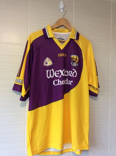 Wexford GAA Jersey. Official Oneills Wexford Mens Home County Jersey. Authentic Original From 2006. Not A Modern Day Remake.