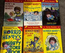 Early reader horrid Henry books