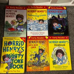 Early reader horrid Henry books