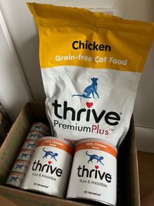 Thrive Cat Food Lot