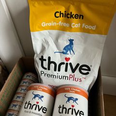 Thrive Cat Food Lot