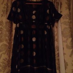 Orla Kiely Circle Spots Silk Dress
