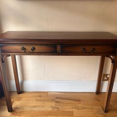Mahogany Console table