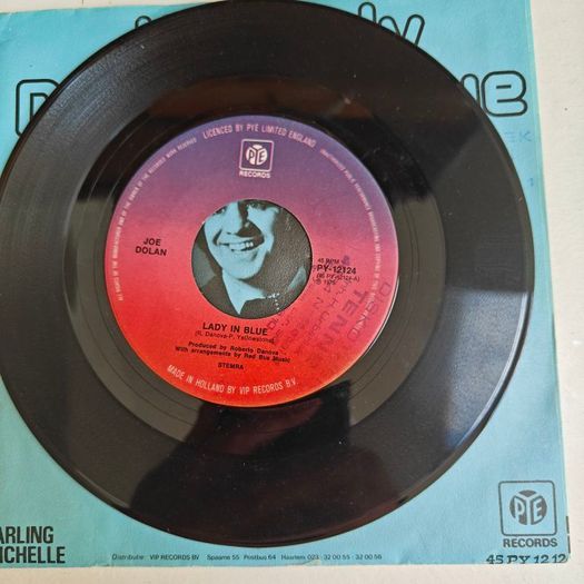 Joe Dolan, Lady in Blue French PS  7"