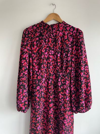 New Look floral mix midi dress size UK 14