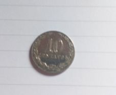 1906 Argentine 10 Centavos Coin