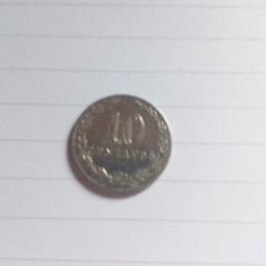 1906 Argentine 10 Centavos Coin