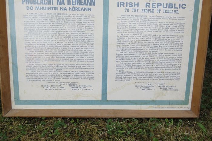 1916 Rising: 50th anniversary Government poster for schools