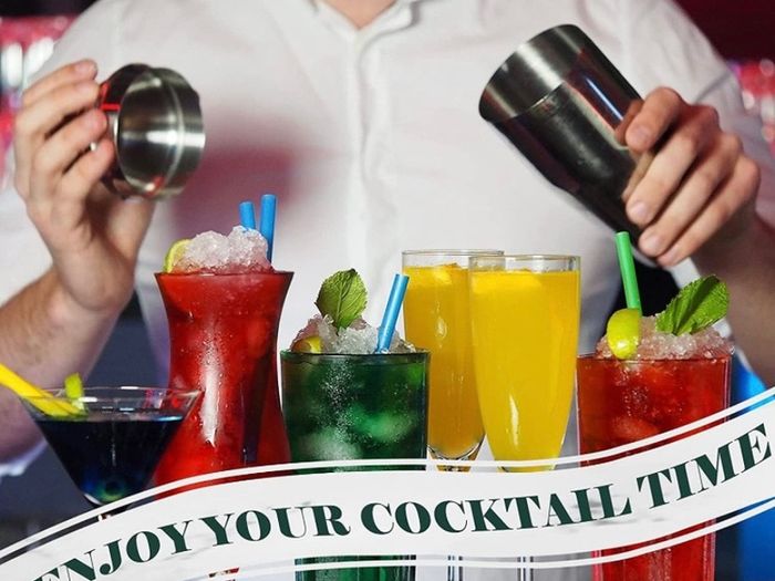 19 Pcs Cocktail Making Set, Stainless Steel Bartender Kit with 750ML Boston Cocktail Shaker for Party, Bar, Home (FREE POSTAGE)