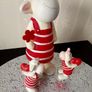 Happy Sheep Family Ceramic Figurines Image 4