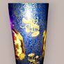 Chinese handpainted large floor vase/umbrella holder Image 2