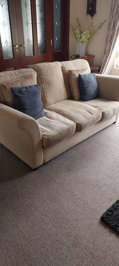 2 x 3 seater sofas