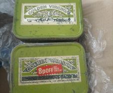 Old Vintage Tobacco Tins
