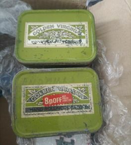 Old Vintage Tobacco Tins